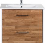 Тумба с раковиной ASB-Woodline Оскар 75 (10231/21287)