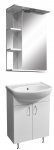 Комплект мебели Stella Polar Концепт 55 ЭКО белый