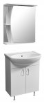 Комплект мебели Stella Polar Концепт 60 ЭКО белый