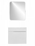 Комплект мебели Эстет Kare Luxe 60 подвесной 1 ящ. белая (ФР-00006307/ФР-00007077)