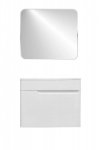 Комплект мебели Эстет Kare Luxe 70 подвесной 1 ящ. белая (ФР-00006308/ФР-00007080)