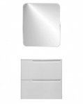 Комплект мебели Эстет Kare Luxe 60 подвесной 2 ящ. белая (ФР-00006307/ФР-00007074)