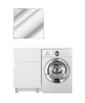 Комплект мебели Эстет Dallas Luxe 150 L напольный 2 ящика белый