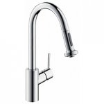 Смеситель для кухни Hansgrohe Variarc, с выдвижным душем (14877000)